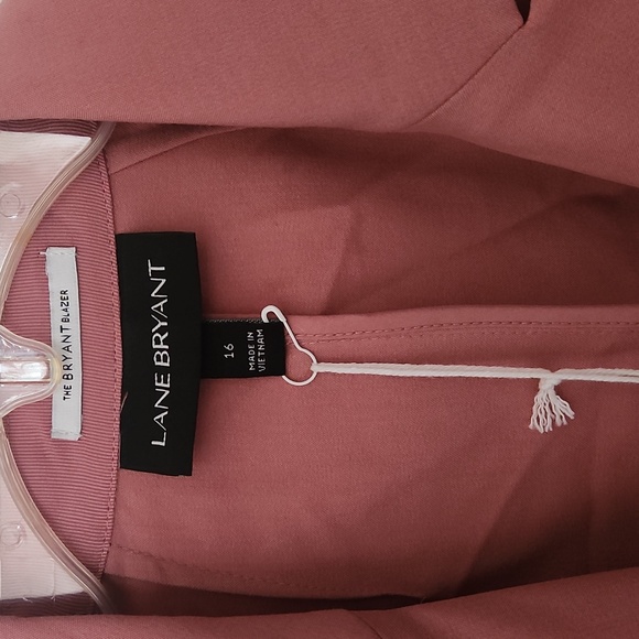 Lane Bryant Women's Pink Blazer - Picture 2 of 8